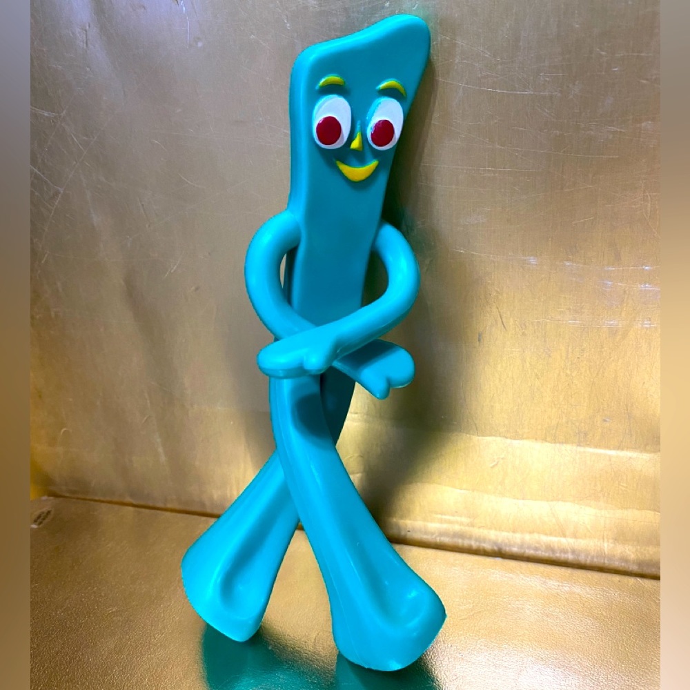 GUMBY CLASSIC COLLECTIBLE SIMPLE FUN BENDABLE POSABLE TOY ADVENTURES OF GUMBY 6”